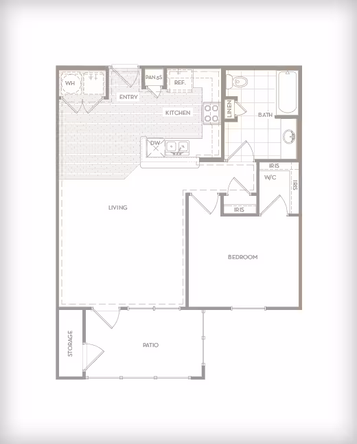 Unit 2309 5312 floor plan